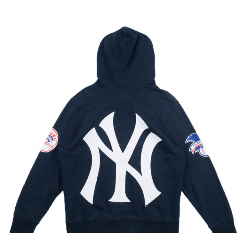 Supreme X New York Yankees Hoodie by Youbetterfly